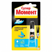 Клей секундный Момент гель3г 12шт/упак 288шт/кор