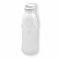 Бутылка 0,33л D-38мм Milk белая 400шт/упак
